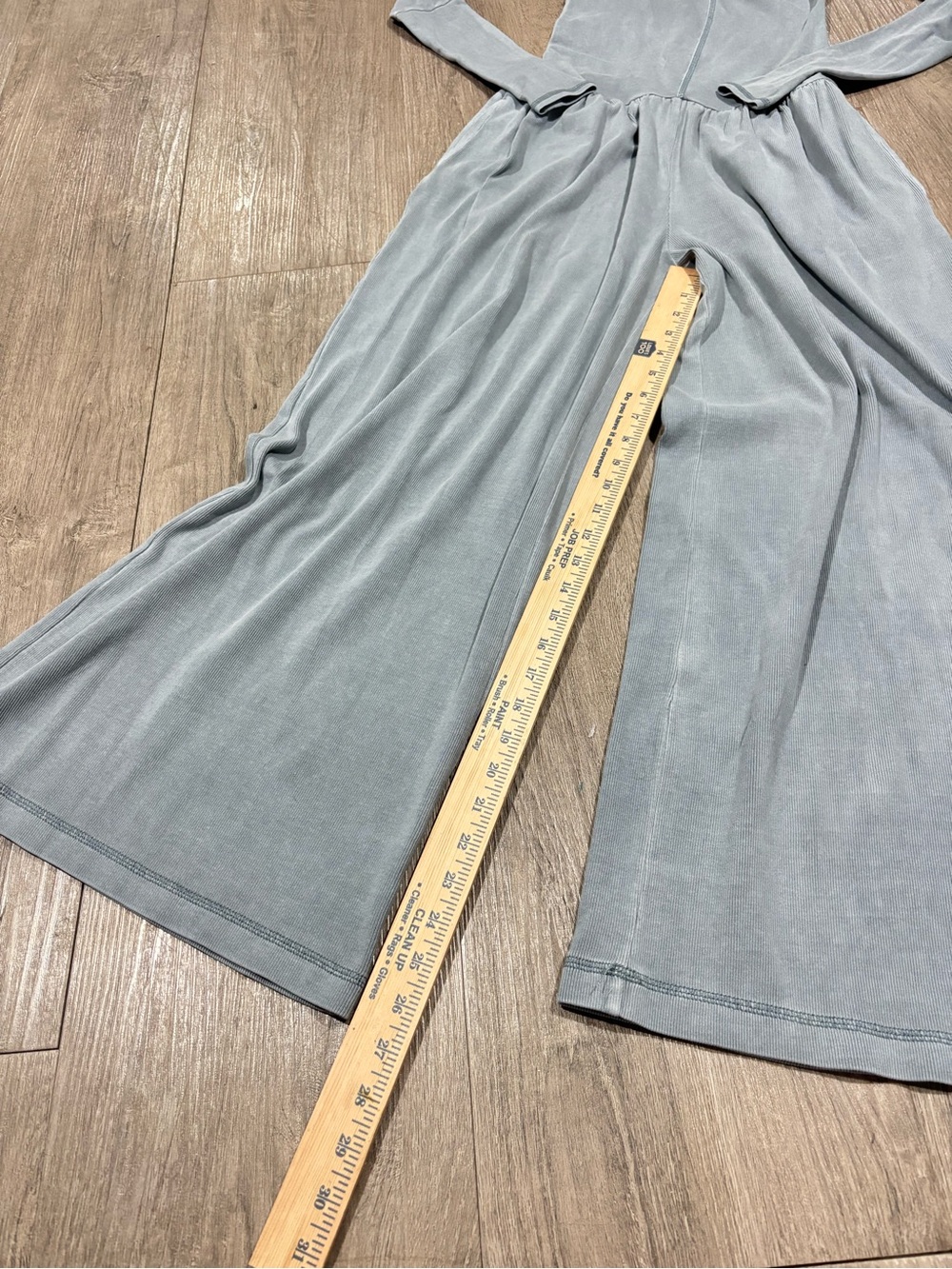 Free People Hot Shot Wide Leg Onesie Light Blue Size XS - Picture 4 of 6